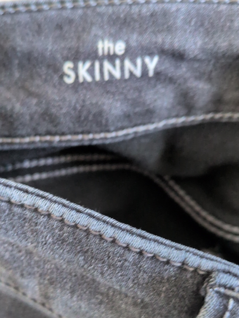 Liverpool The Skinny Gray Washed Jeans - 8/29 Petite - Picture 8 of 9